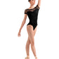 Mesh Cap Sleeve Leotard - L20004