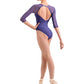 Mesh Three Quarter Sleeve Leotard - L60003