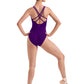 Camisole Leotard with Mesh Details - L70012B