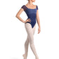Open Back Cap Sleeve Leotard - M20001LM