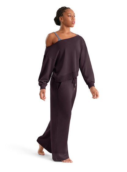 Off Shoulder Sweatshirt - M30019L