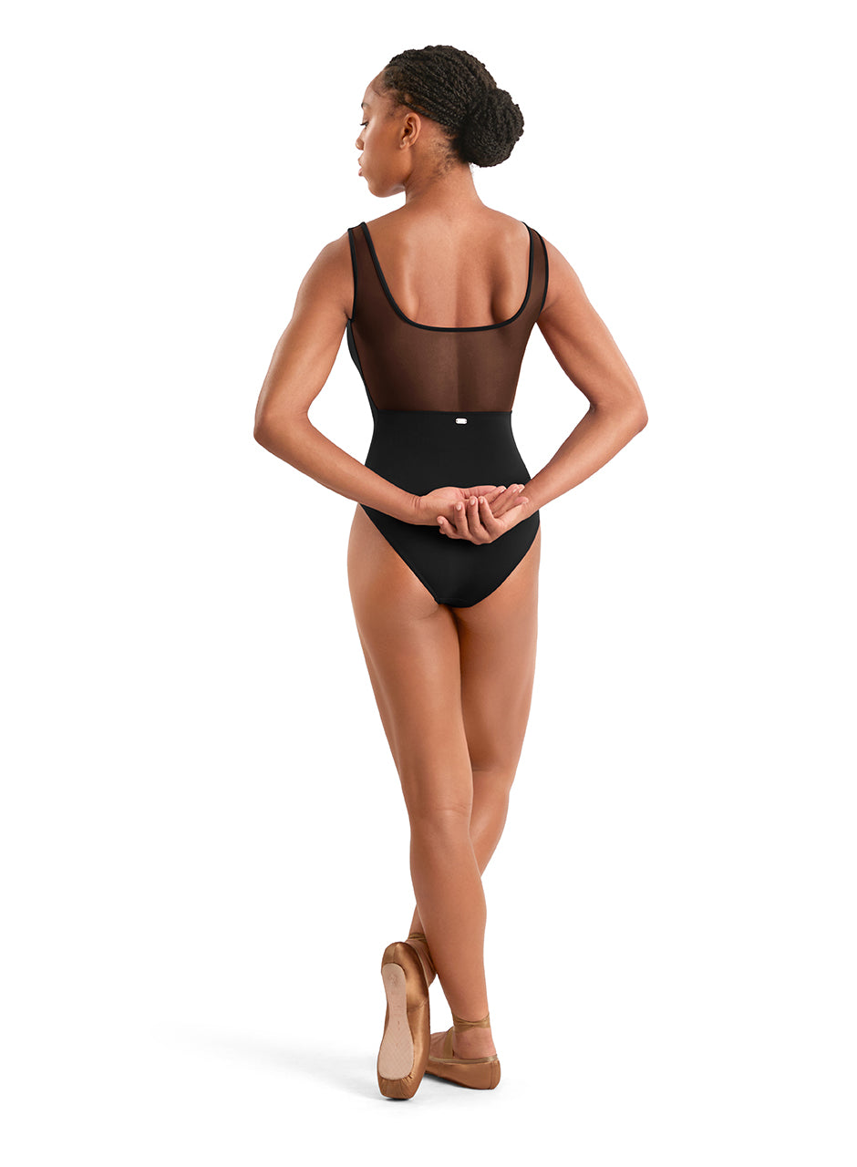 Floral Embroidery Tank Leotard - M50010LM