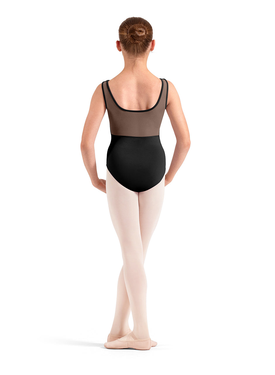 Girls Embroidered Tank Leotard - M50012C