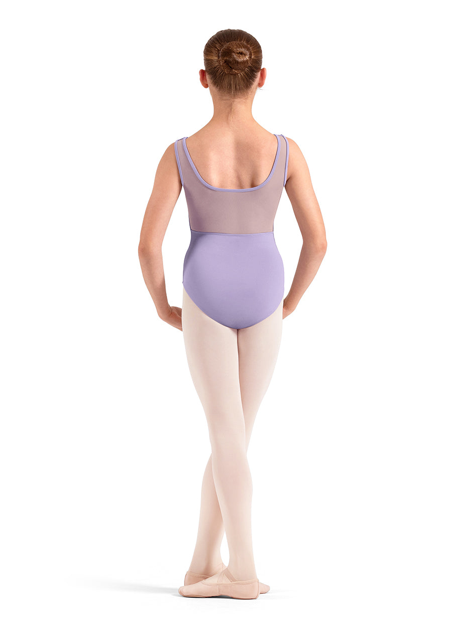 Girls Embroidered Tank Leotard - M50012C