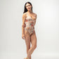 Diana Peach Bloom Tank Leotard