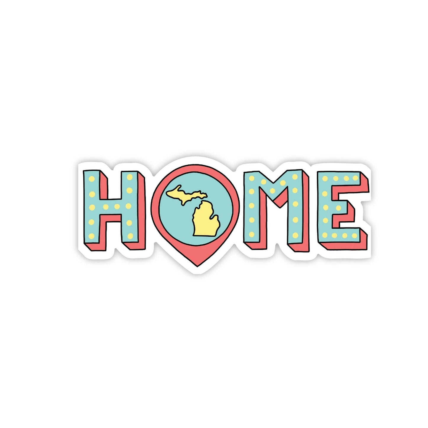Michigan Vinyl Stickers by Michigan Bests
