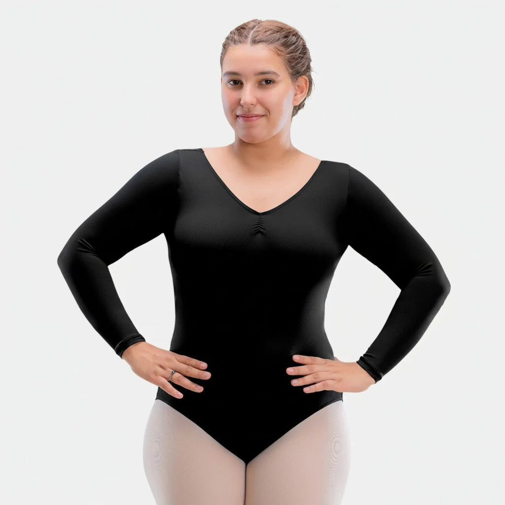 Gal Long Sleeve Leotard - SL183