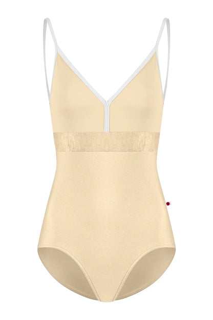 Zoe Camisole Leotard - Vanilla
