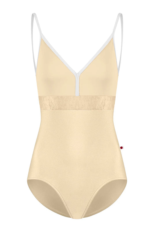 Zoe Camisole Leotard - Vanilla