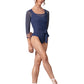 Long Mesh Wrap Top - Z30022