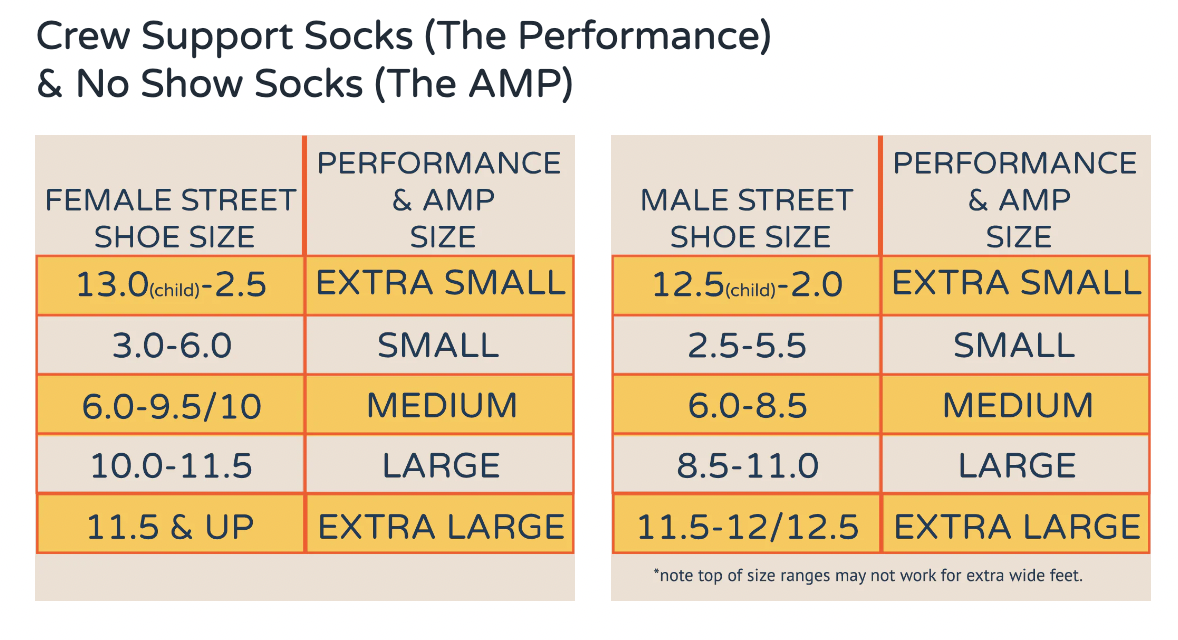 The Amp No Show Dance Socks