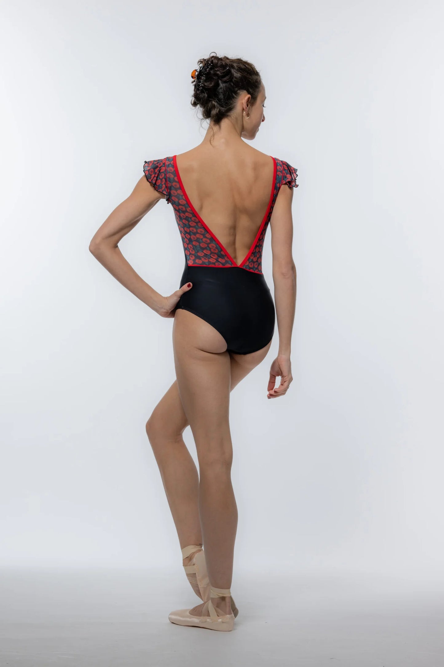 Piper Flutter Sleeve Leotard