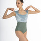 Girls Faustine Velvet Cap Sleeve Leotard