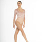 Roxane 3/4 Sleeve Leotard