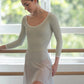 Alma Three Quarter Sleeve Leotard