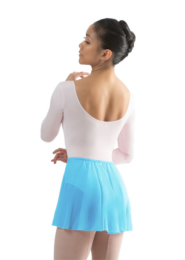 Bethanie Mesh Mock Wrap Skirt - Preorder