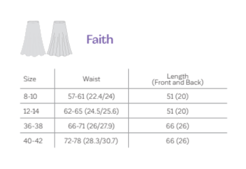 Faith Long Mesh Skirt - Preorder