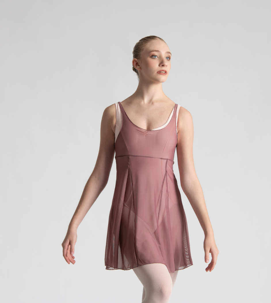 mesh tunic dress Mesh Midi-length Tunic