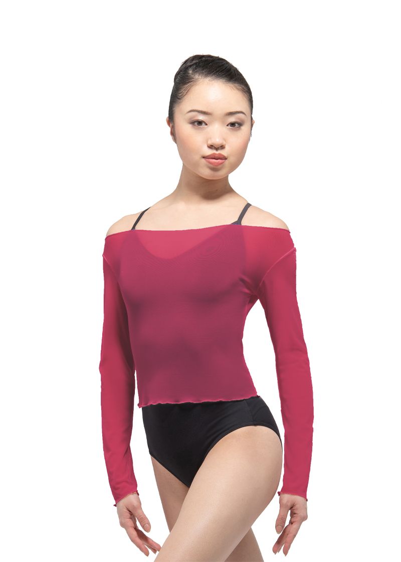 Girls Natasha Mesh Top - Multiple Colorways