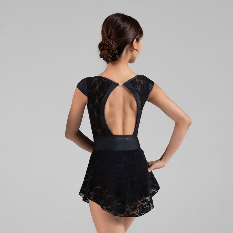 Vérane Boatneck Cap Sleeve Leotard