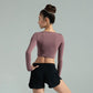 Mio Mock Wrap Bamboo Top