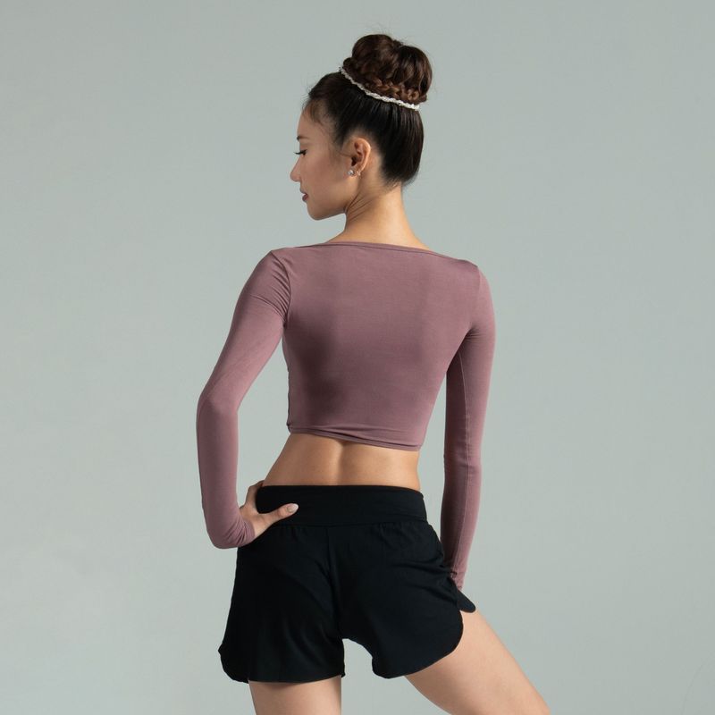 Mio Mock Wrap Bamboo Top
