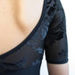 Letizia Velvet Half Sleeve Leotard