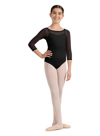 Girls Miami 3/4 Sleeve Mesh Top - M746C