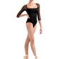 Mesh Three Quarter Sleeve Leotard - L60003