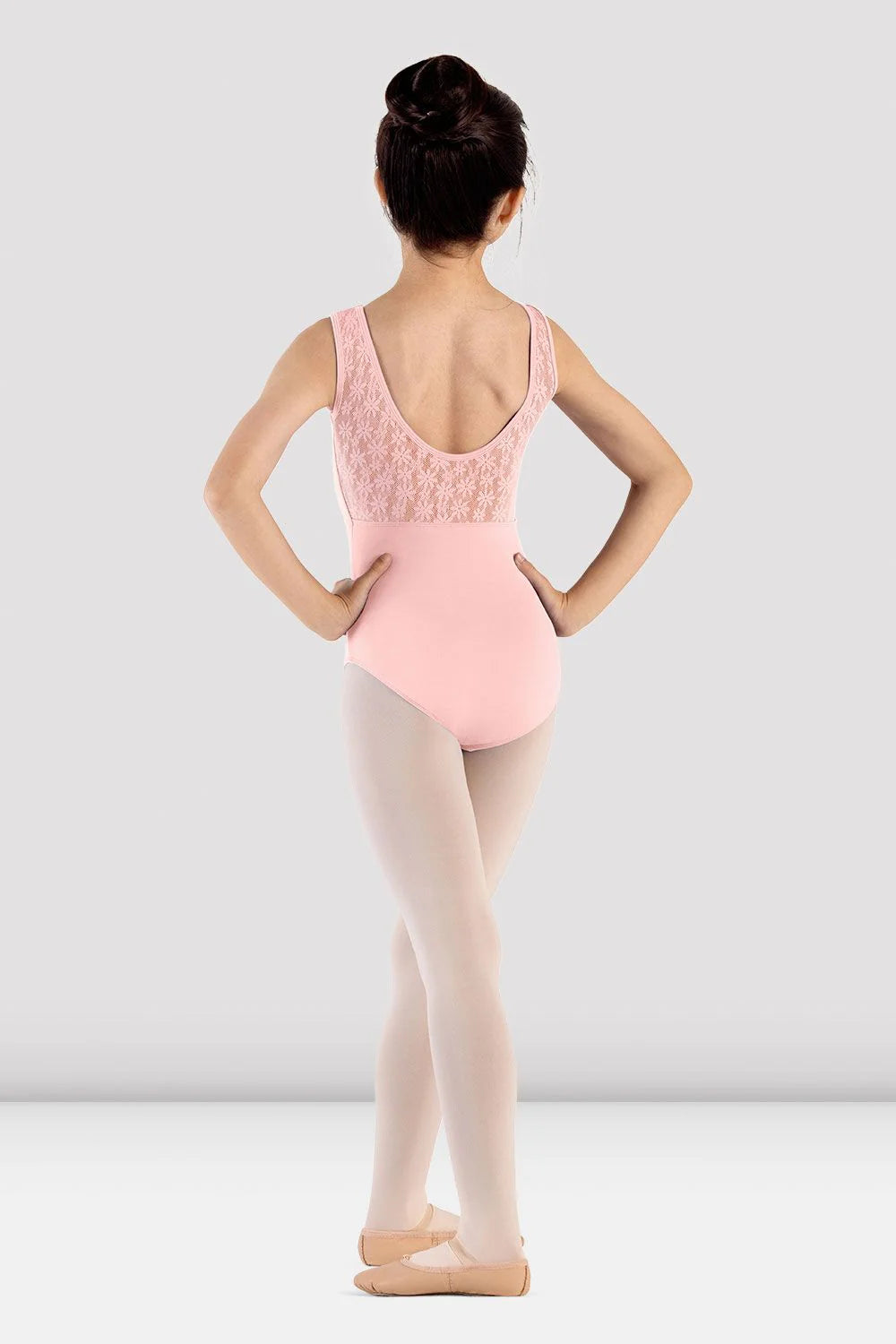 Girls Majesty Scoop Back Tank Leotard - M494C
