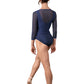 Long Mesh Wrap Top - Z30022
