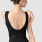 Scoop Neck Weave Leotard - L9245
