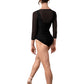 Long Mesh Wrap Top - Z30022