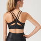 Double Strap Camisole Crop Top - Z0577