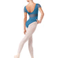 Embroidered Cap Sleeve Leotard - L20001