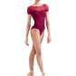 Mesh Cap Sleeve Leotard - L20004