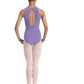 Girls Embroidered Halter Leotard - CL40003