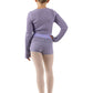 Girls Knit Roll Waist Shorts - CR1054