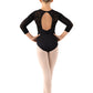 Girls Three Quarter Sleeve Leotard - CL1066