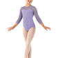 Girls Three Quarter Sleeve Leotard - CL1066