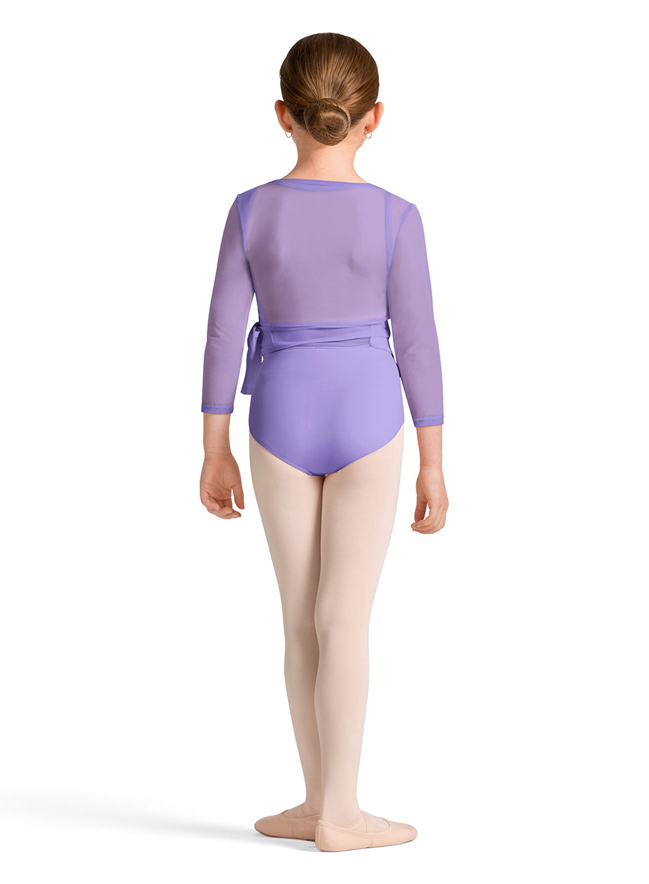 Girls Mesh Wrap Top - CZ30026