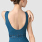 Scoop Neck Weave Leotard - L9245