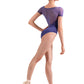 Mesh Cap Sleeve Leotard - L20004