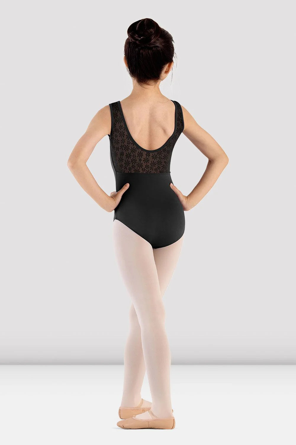 Girls Majesty Scoop Back Tank Leotard - M494C