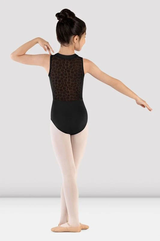 Girls Majesty Zip Front Leotard - M495C