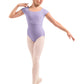 Girls Embroidered Cap Sleeve Leotard - M20013C