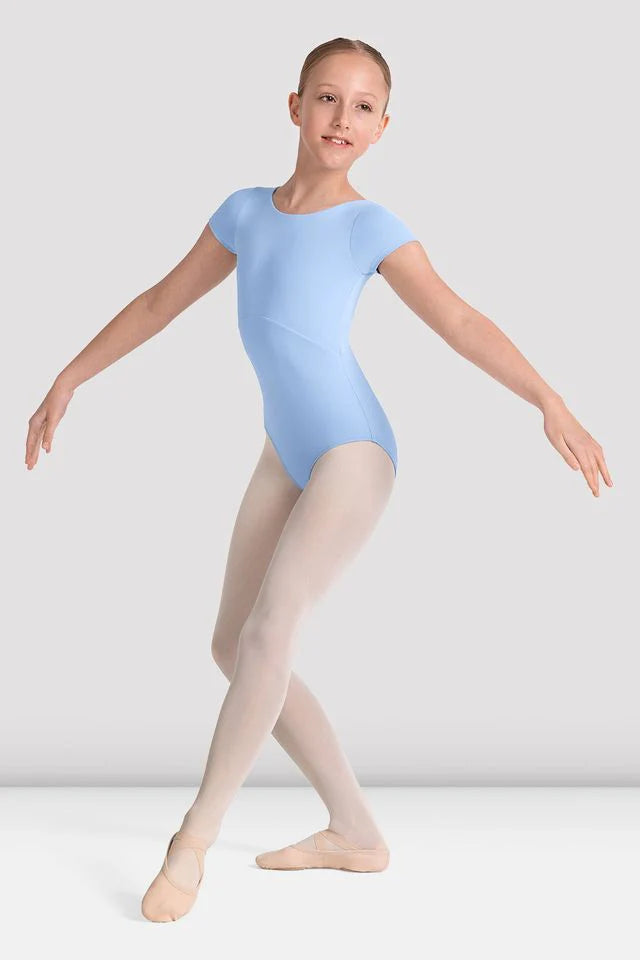 Kaleidoscope Boatneck Cap Sleeve Leotard - M20005CB