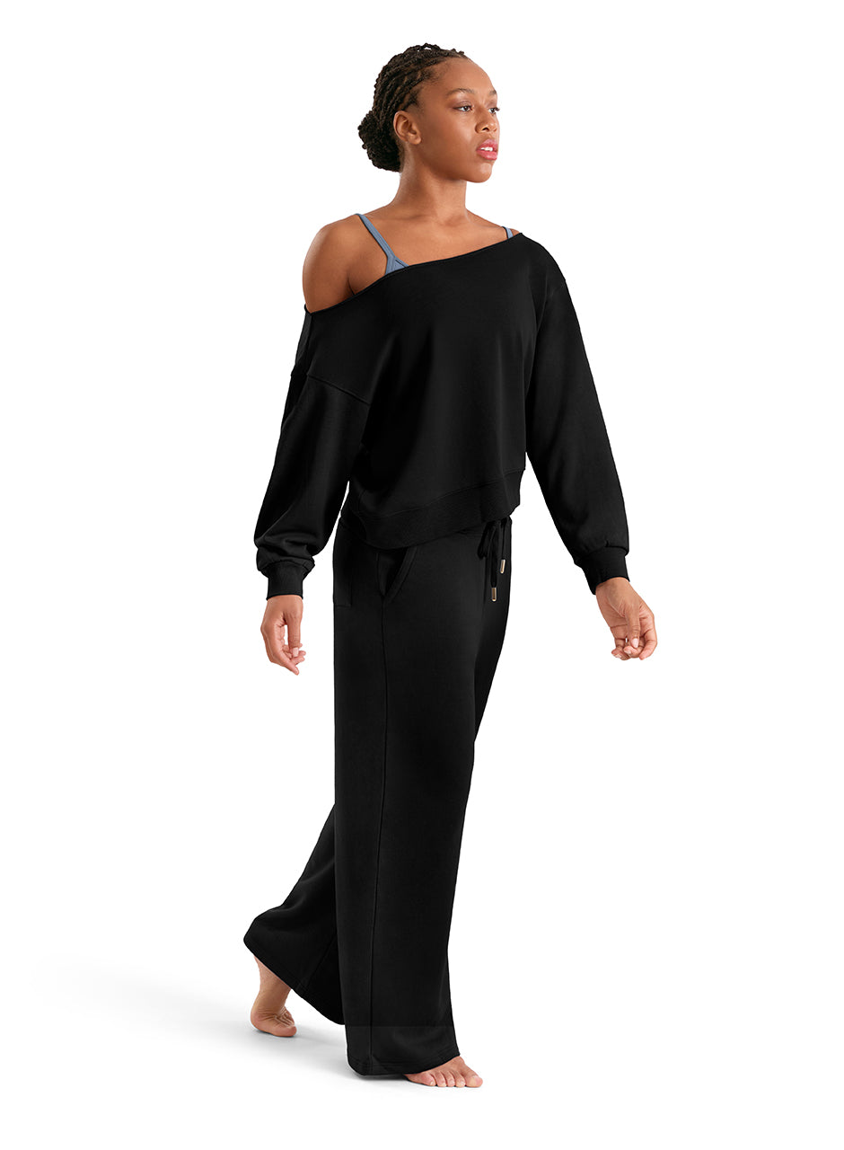 Off Shoulder Sweatshirt - M30019L
