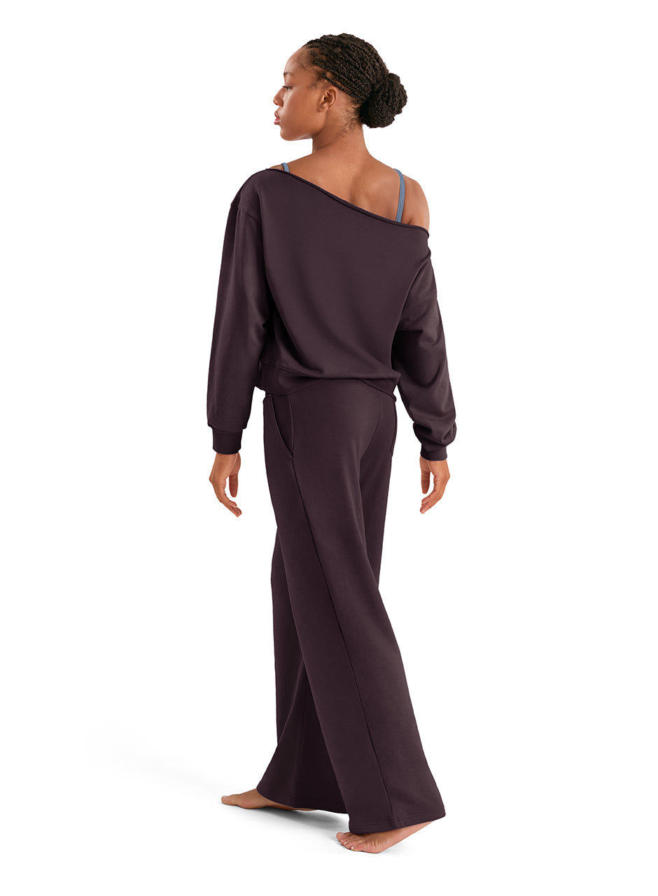 Off Shoulder Sweatshirt - M30019L