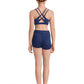 Girls Ruched Side Shorts - M90002C